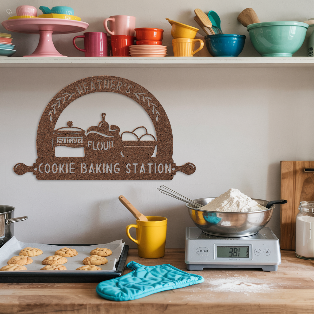 Cookie Baking Sign