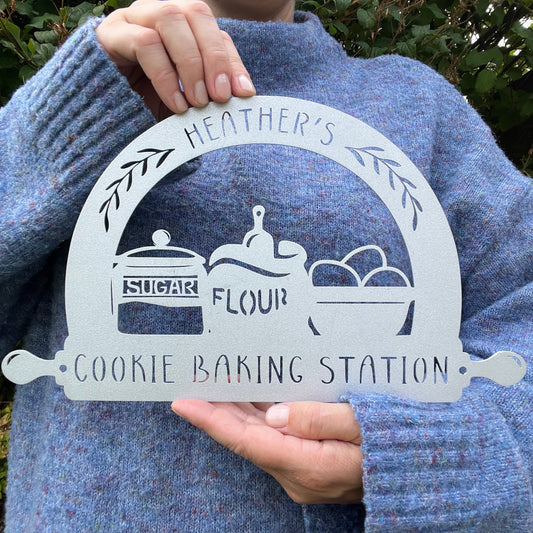 Cookie Baking Sign