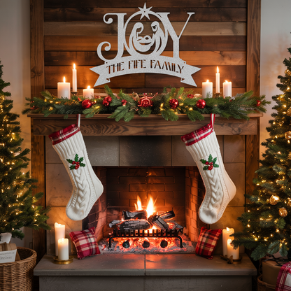 Joy Nativity Sign